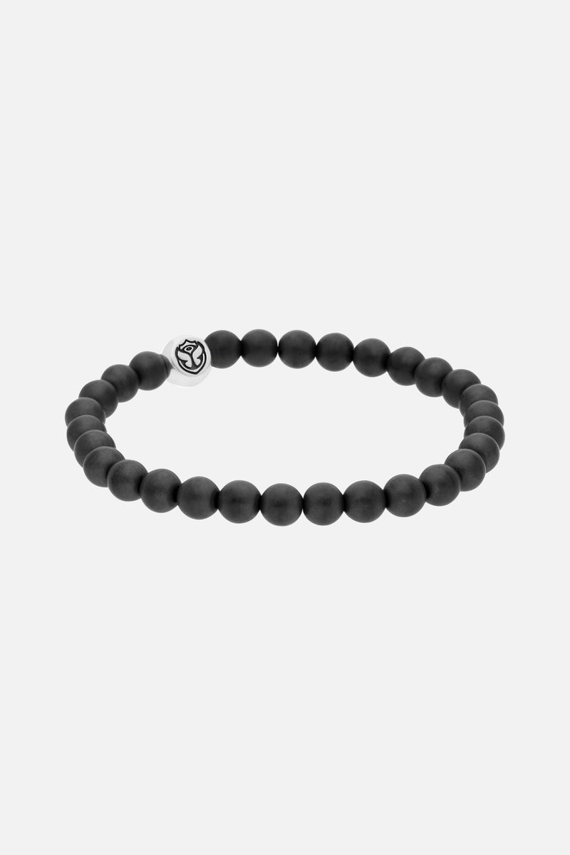 BEAD BRACELET ICON MEN DULL GREY