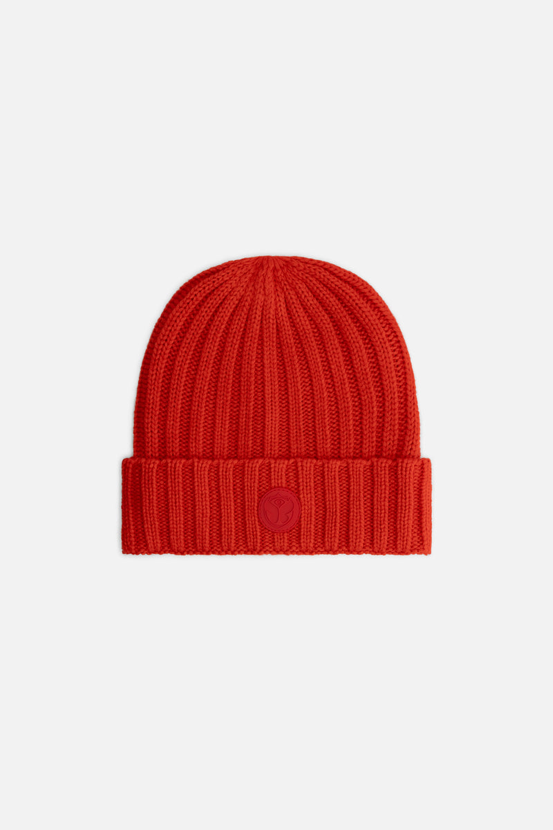RIB ICON BEANIE RED