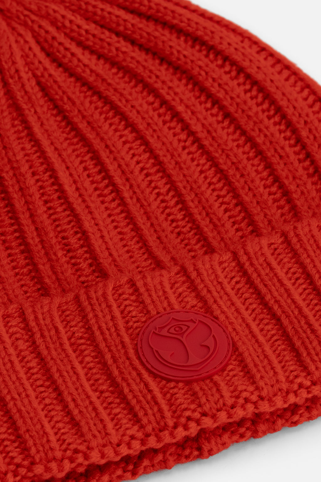 RIB ICON BEANIE RED