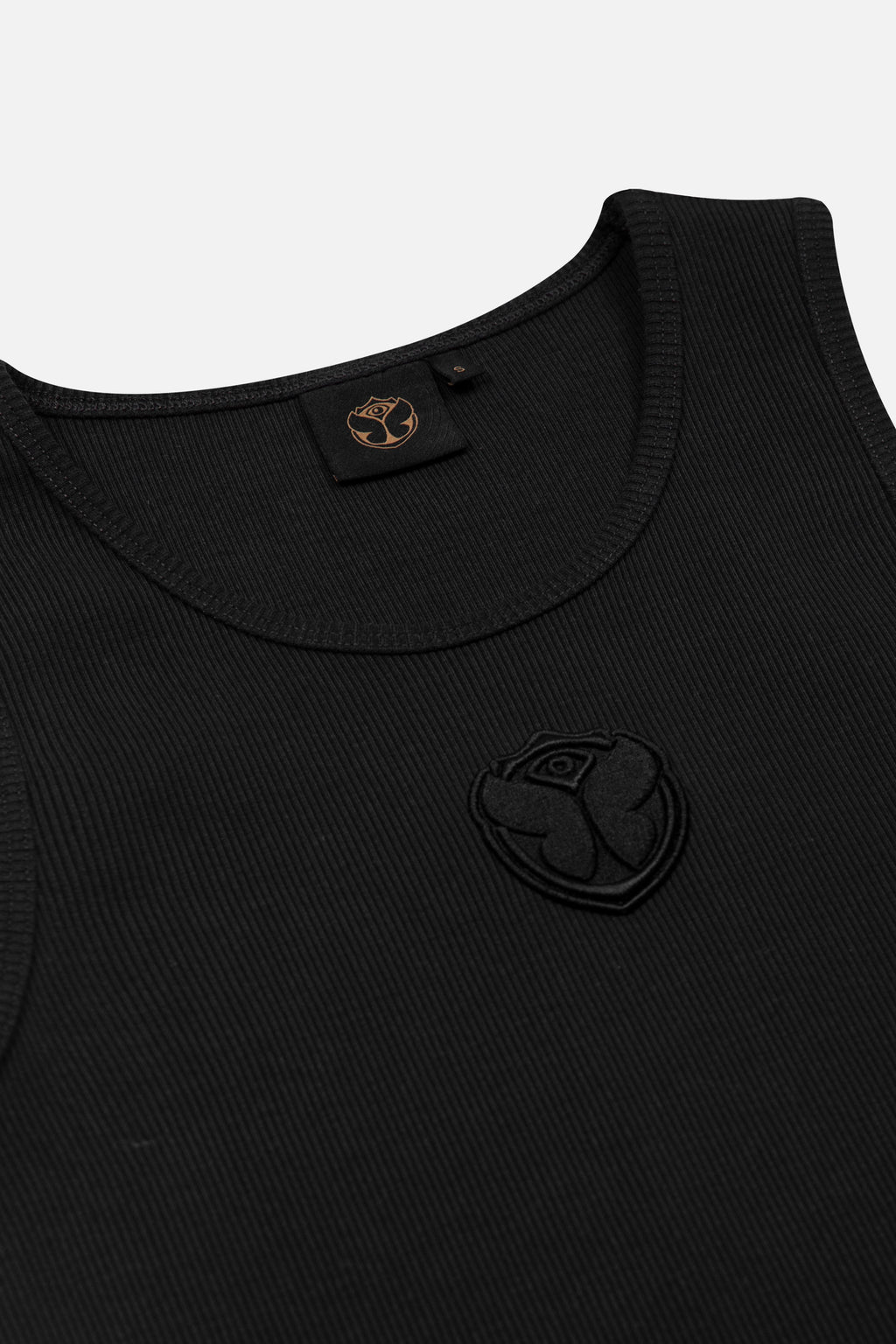 ICON RIB TANK TOP WOMEN BLACK