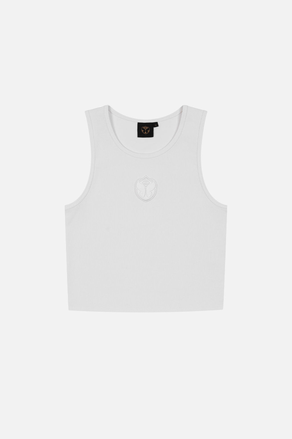 ICON RIB TANK TOP WOMEN WHITE