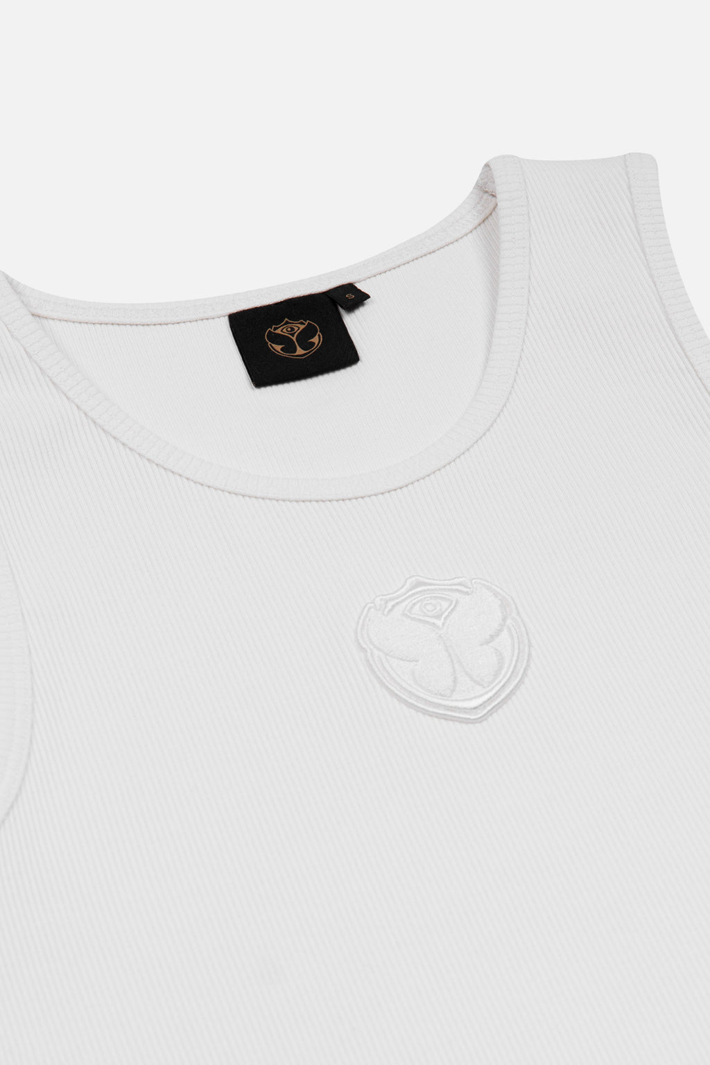 ICON RIB TANK TOP WOMEN WHITE