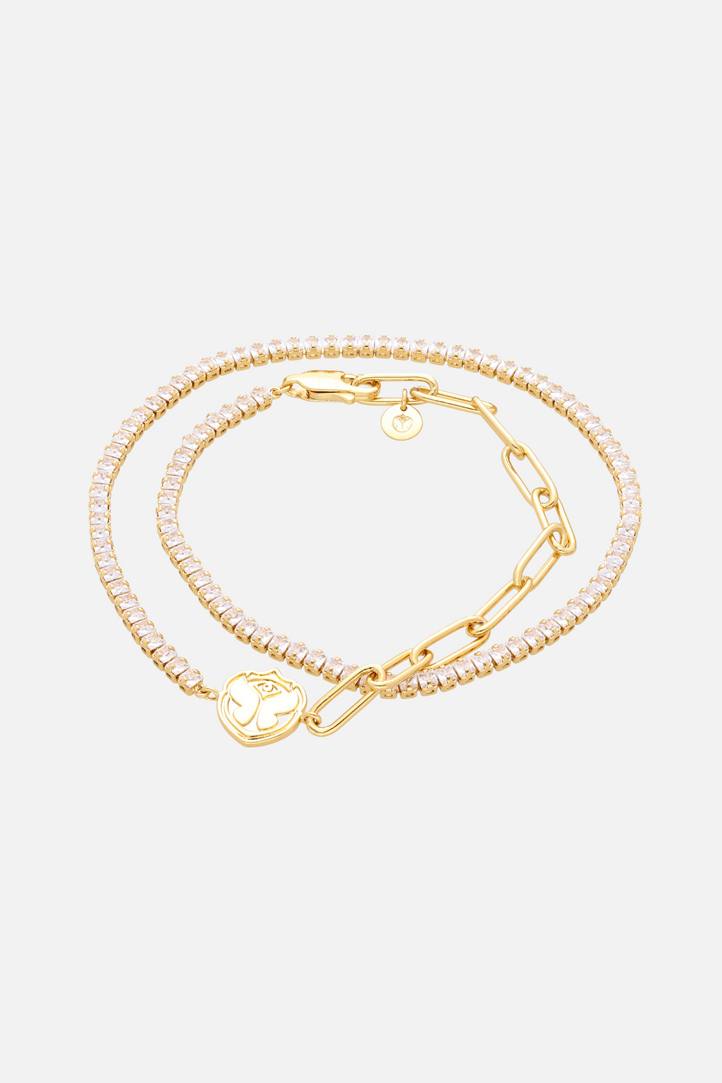 ICON BRACELET FLIP CHAIN WOMEN GOLD