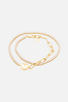 ICON BRACELET FLIP CHAIN WOMEN GOLD