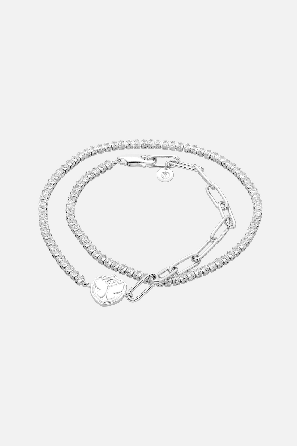 ICON BRACELET FLIP CHAIN WOMEN SILVER