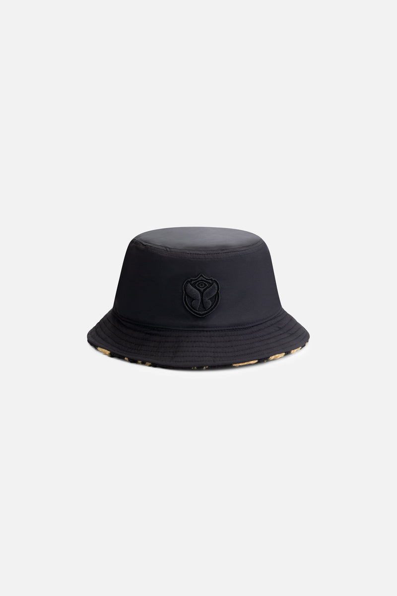 BUTTERFLY TEDDY BUCKET HAT BLACK
