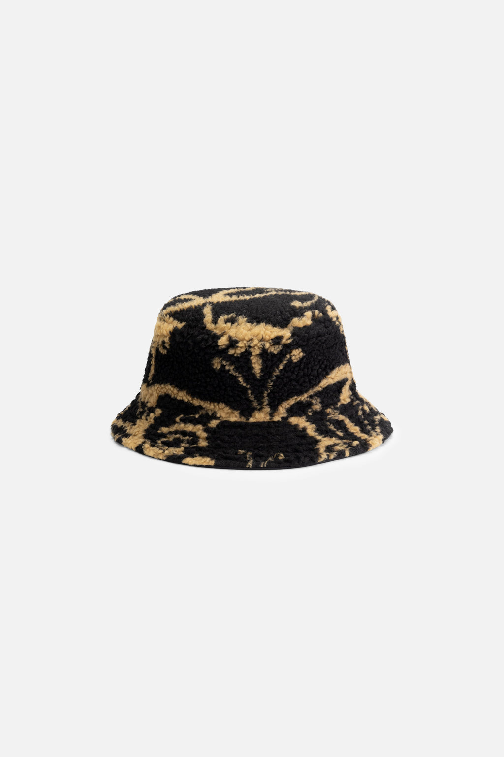 BUTTERFLY TEDDY BUCKET HAT BLACK