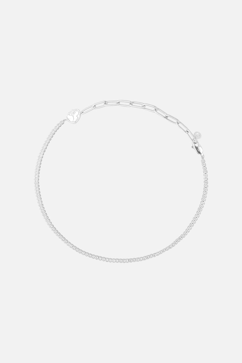 ICON BRACELET FLIP CHAIN WOMEN SILVER