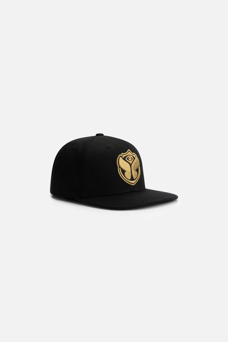 SNAPBACK ICON GOLD CAP BLACK 24PCS