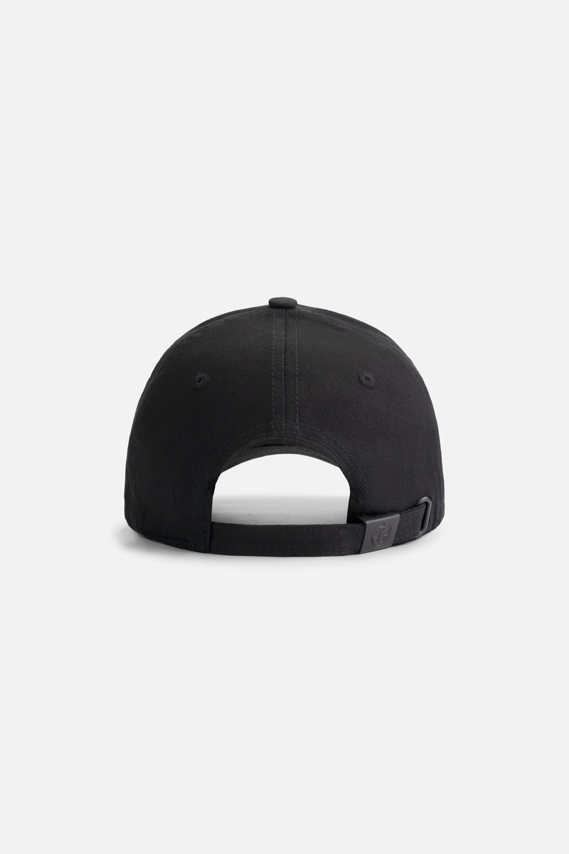 CURVED ICON CAP BLACK 25PCS