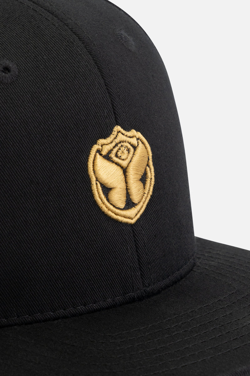 GOLD ICON CAP KIDS BLACK