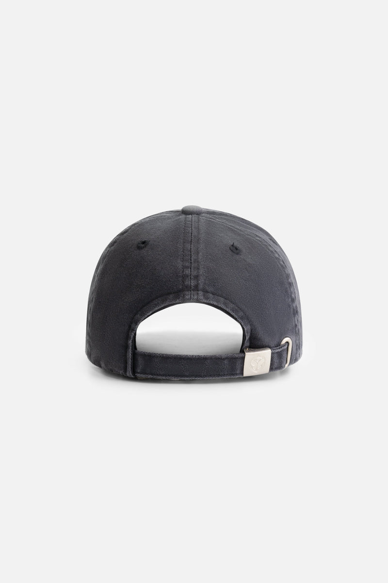 WASHED CAP KIDS BLACK