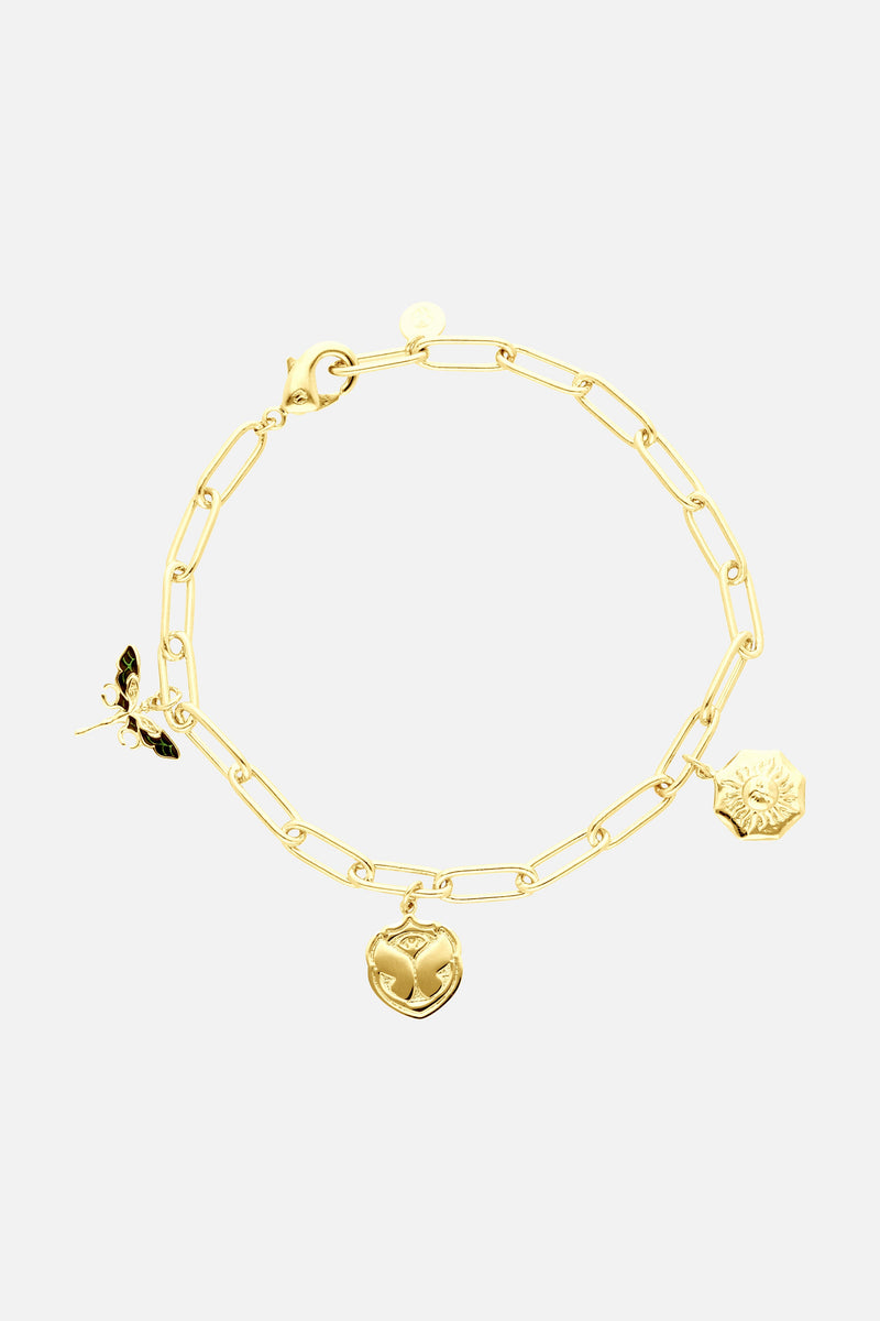 CHARM BRACELET WOMEN GOLD