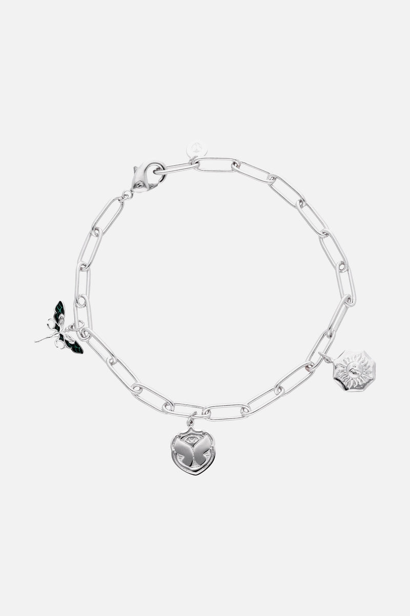 CHARM BRACELET WOMEN SILVER