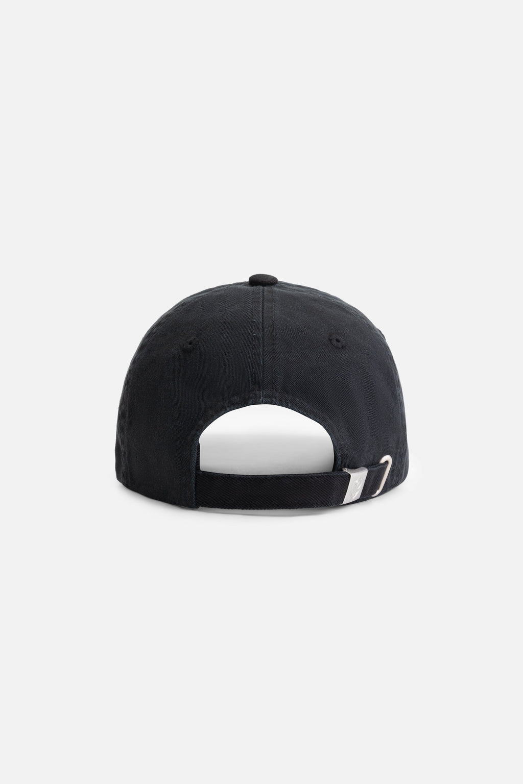 CURVED HAPPICON CAP WASHED BLACK