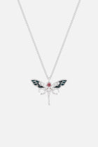 DRAGONFLY NECKLACE WOMEN SILVER