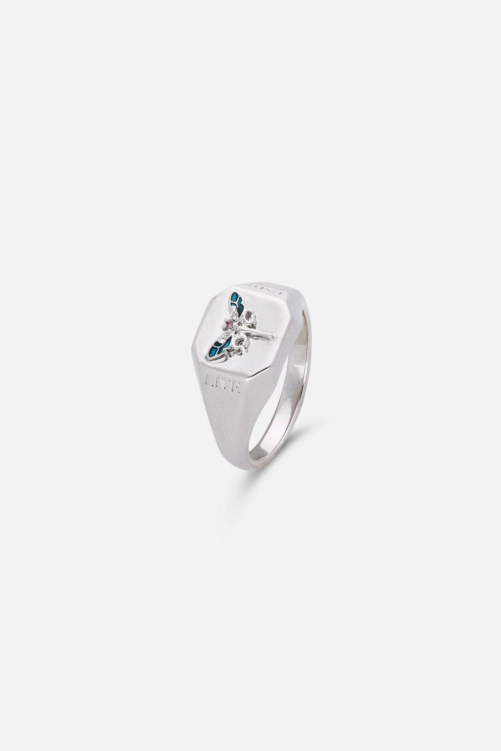 DRAGONFLY RING WOMEN SILVER