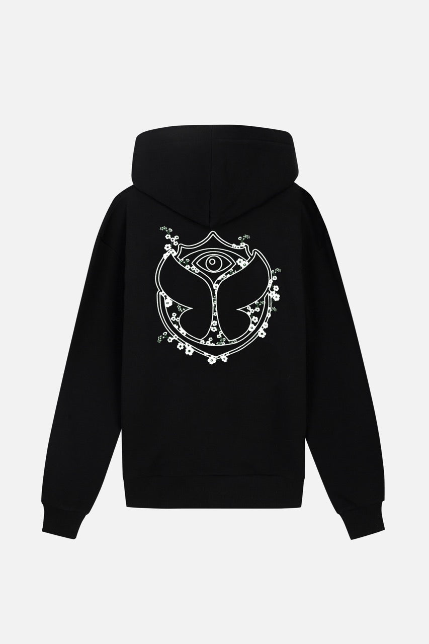 FLORA ICON HOODIE MEN BLACK