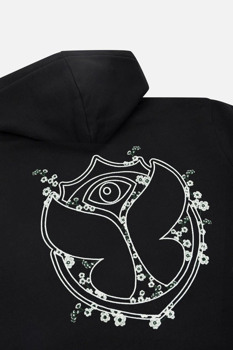 FLORA ICON HOODIE MEN BLACK