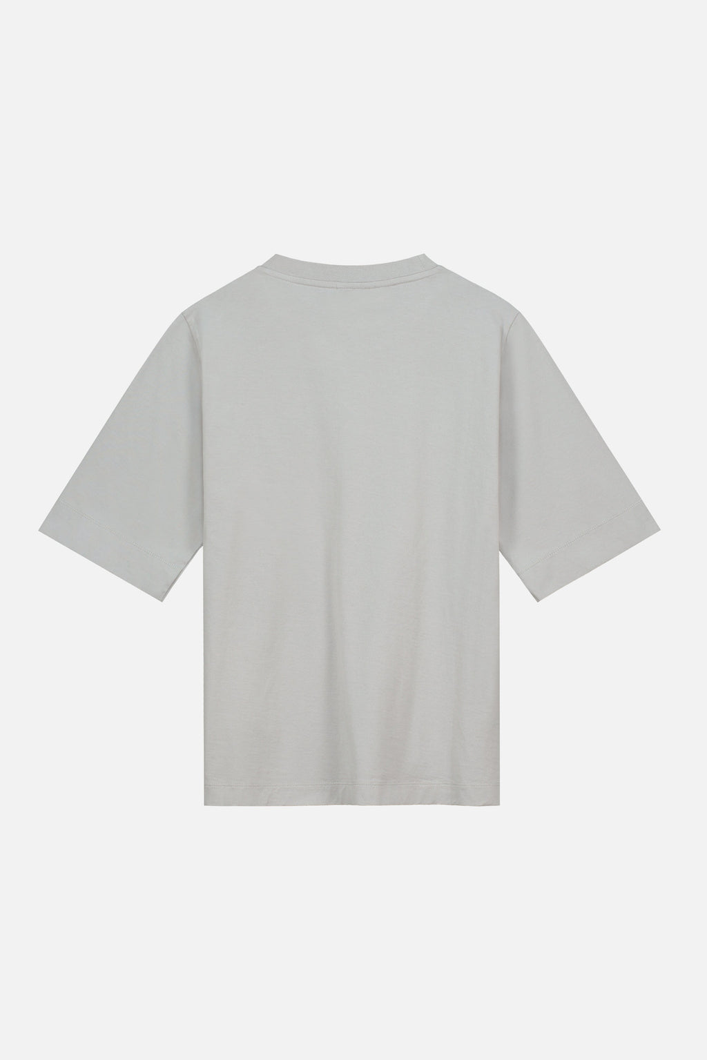 FLOWER SLOGAN TSHIRT WOMEN GREY