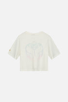 FUSION UNICORN BACK TSHIRT WOMEN OFF WHITE