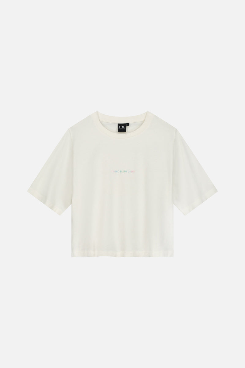 FUSION UNICORN BACK TSHIRT WOMEN OFF WHITE
