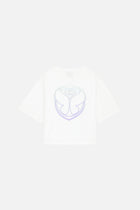 FUSION PASTEL GRADIENT TSHIRT WOMEN WHITE