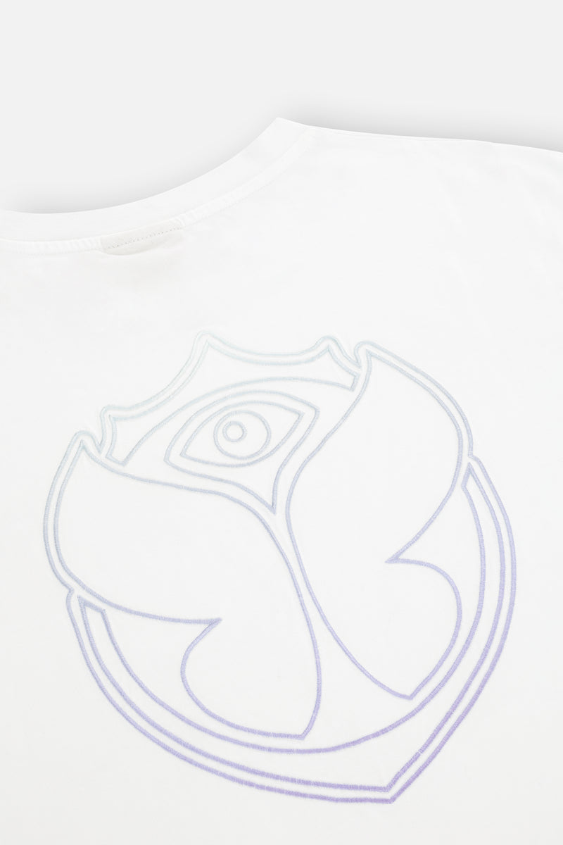 FUSION PASTEL GRADIENT TSHIRT WOMEN WHITE