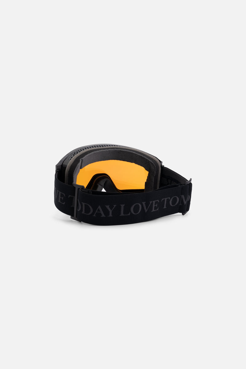 SLOGAN SKI GOGGLES BLACK