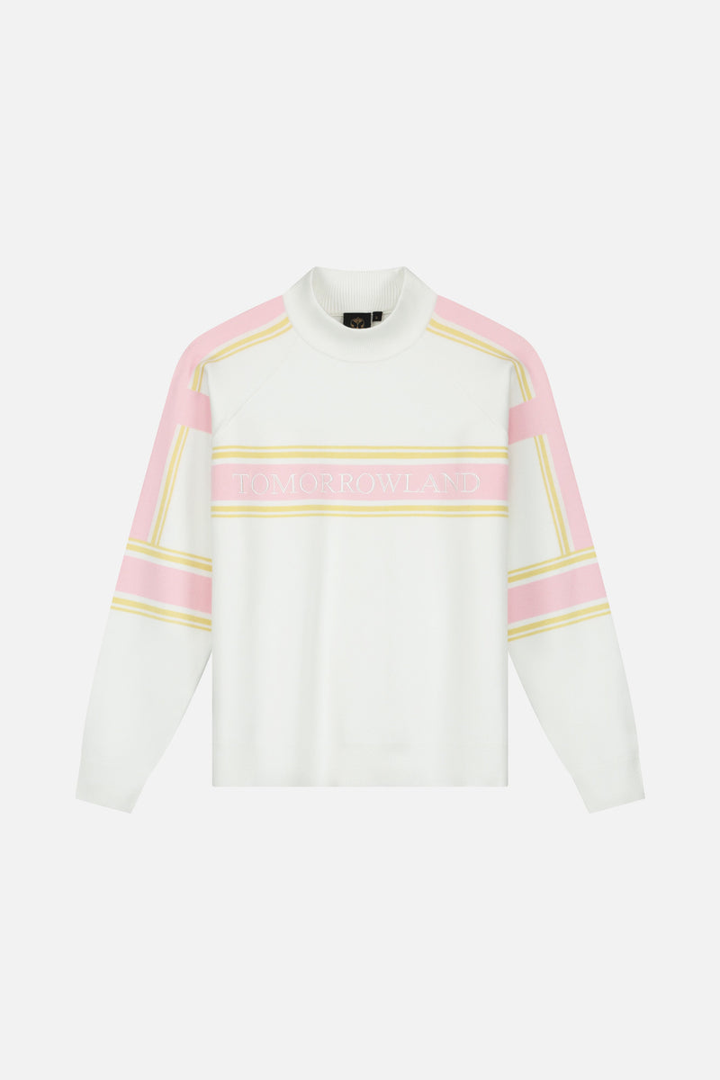 TOMORROWLAND KNITTED SWEATER WOMEN OFF WHITE