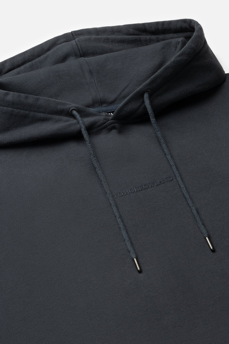 GRAPHICON BACK HOODIE MEN NAVY