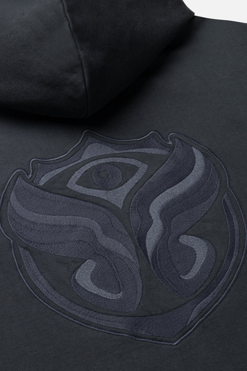 GRAPHICON BACK HOODIE MEN NAVY