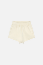 GRAPHICON FRONT SHORTS WOMEN OFF WHITE