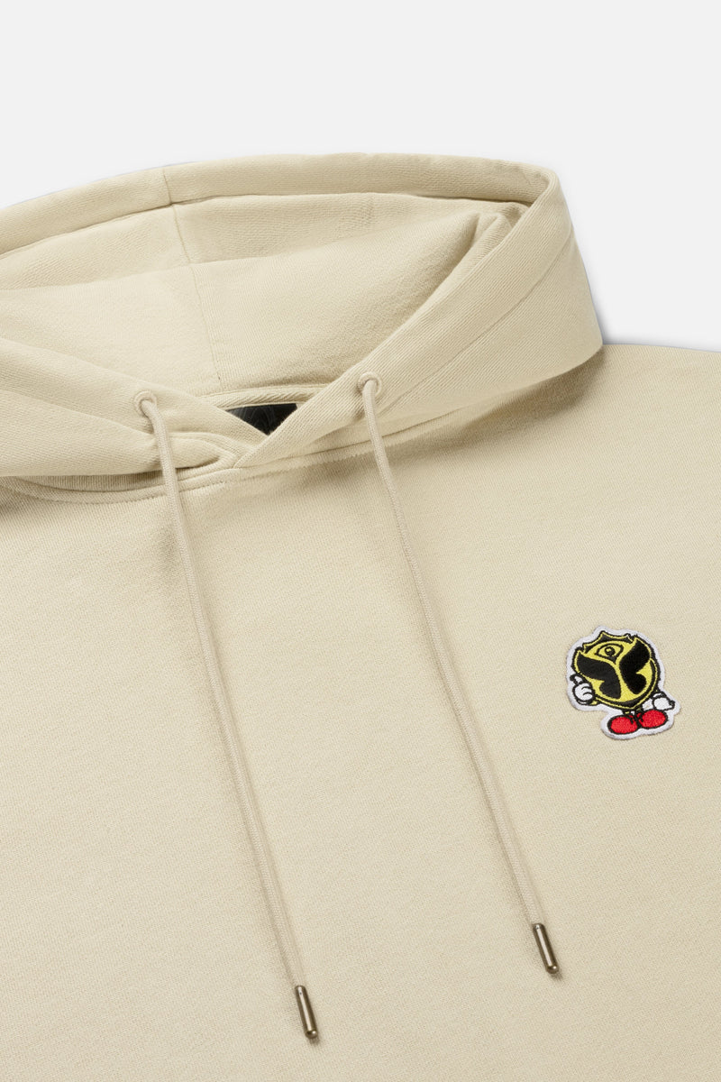 HAPPICON THUMBS UP HOODIE SAND