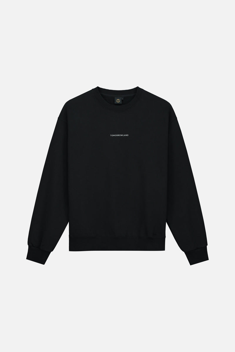 HAPPICON THUMBS UP SWEATSHIRT MEN BLACK