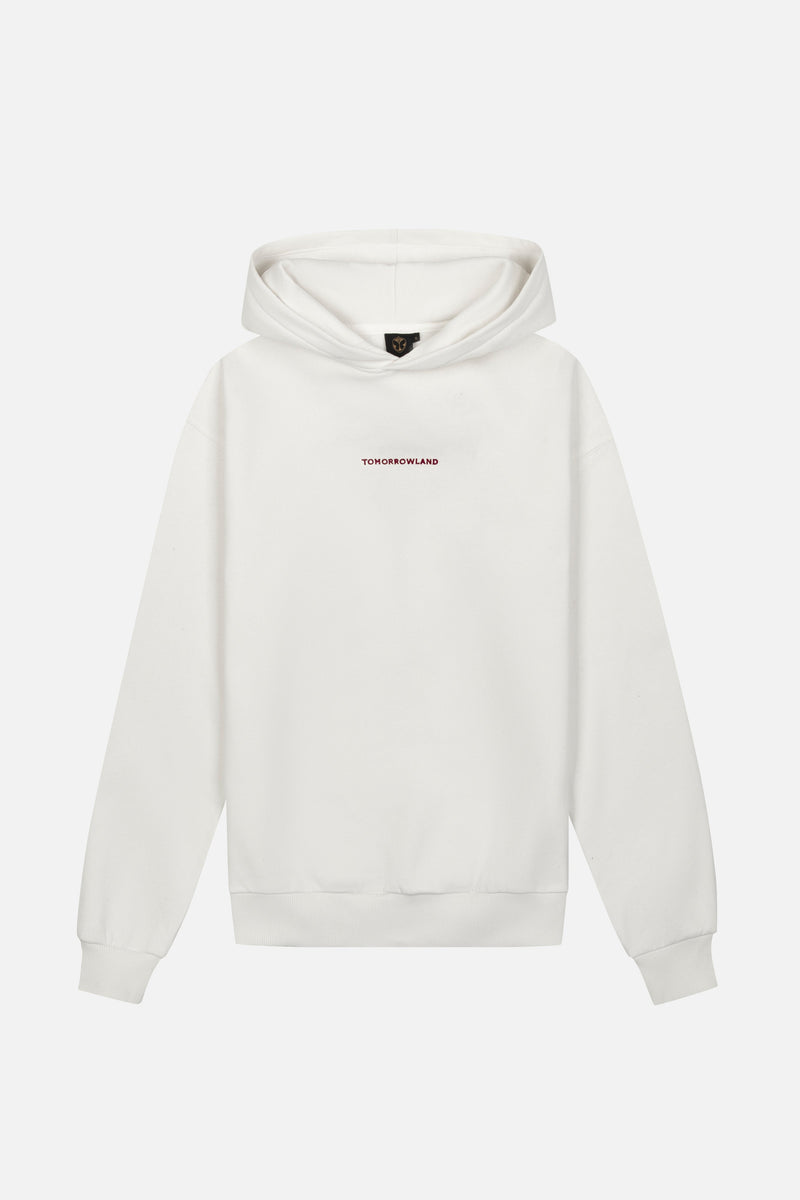 FLORA ICON HOODIE WOMEN OFF WHITE