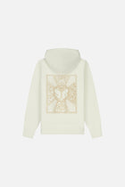 UNITY FLAG BACK HOODIE MEN OFF WHITE