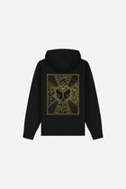 UNITY FLAG BACK HOODIE MEN BLACK