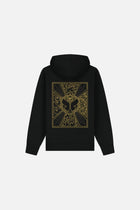 UNITY FLAG BACK HOODIE MEN BLACK