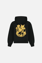 ICON BLOSSOM BACK HOODIE WOMEN BLACK