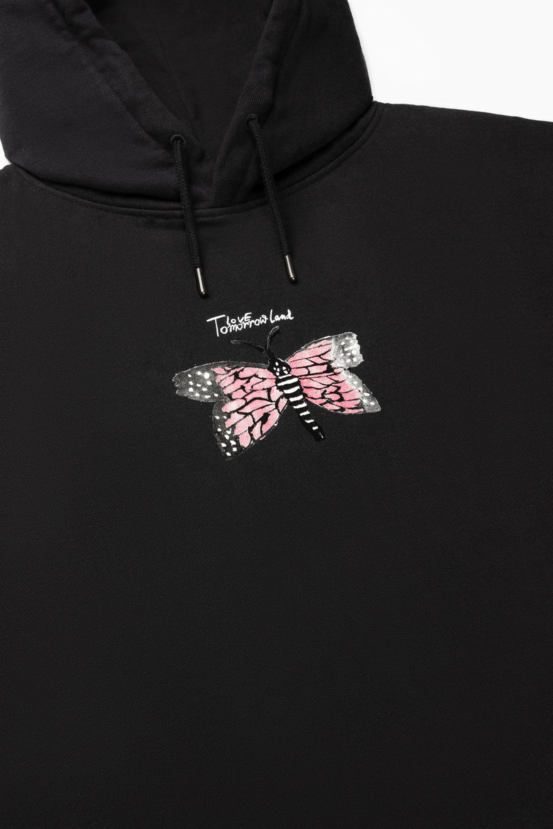 FOUNDATION FRONT HOODIE BLACK