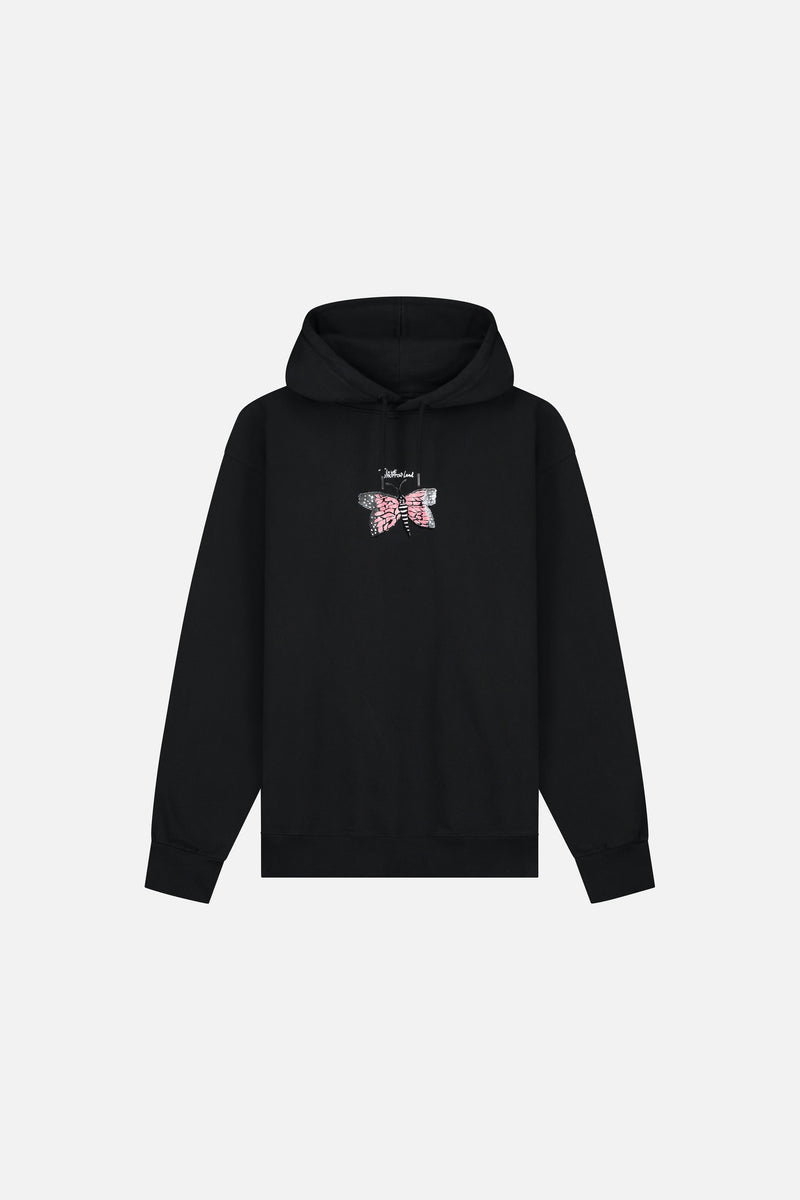 FOUNDATION FRONT HOODIE BLACK