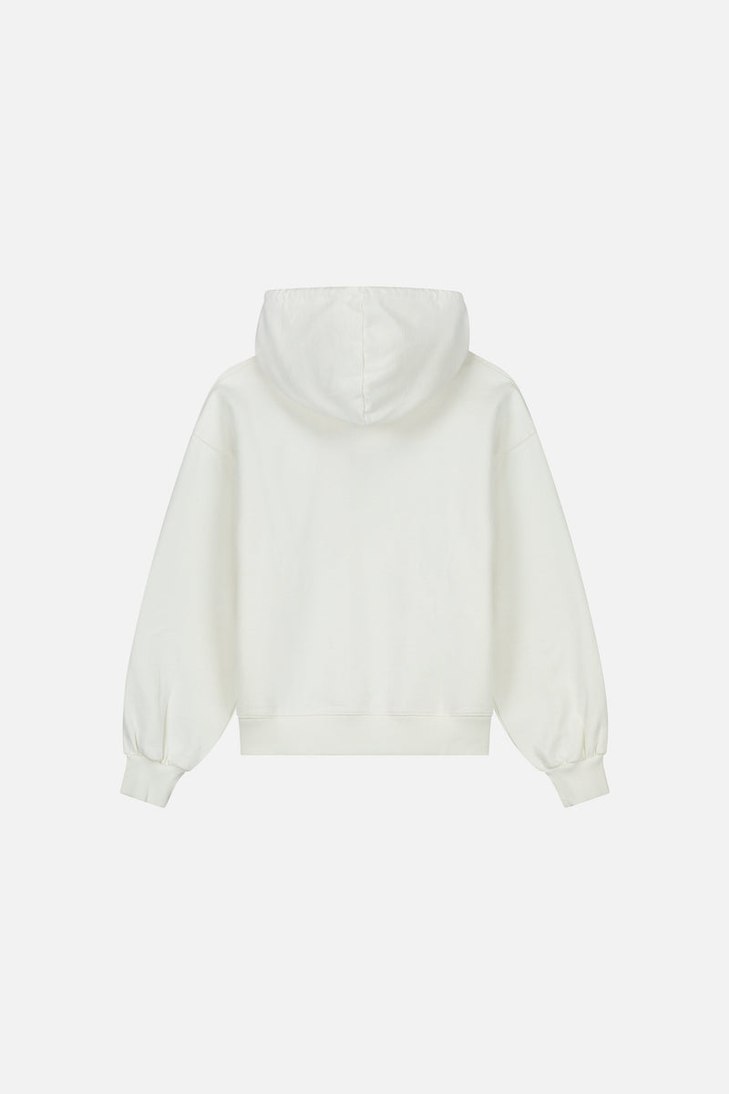 FOUNDATION FRONT HOODIE WOMEN OFF WHITE