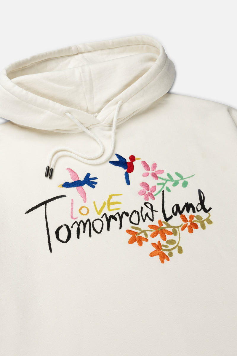 FOUNDATION FRONT HOODIE WOMEN OFF WHITE