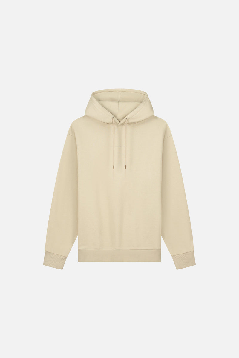 GRAPHICON BACK HOODIE WASHED SAND