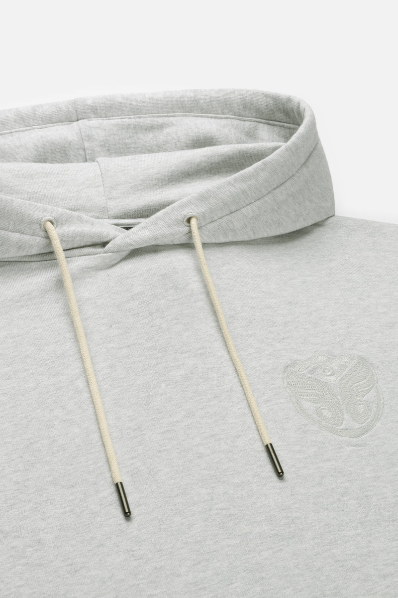 GRAPHICON FRONT HOODIE LIGHT GREY