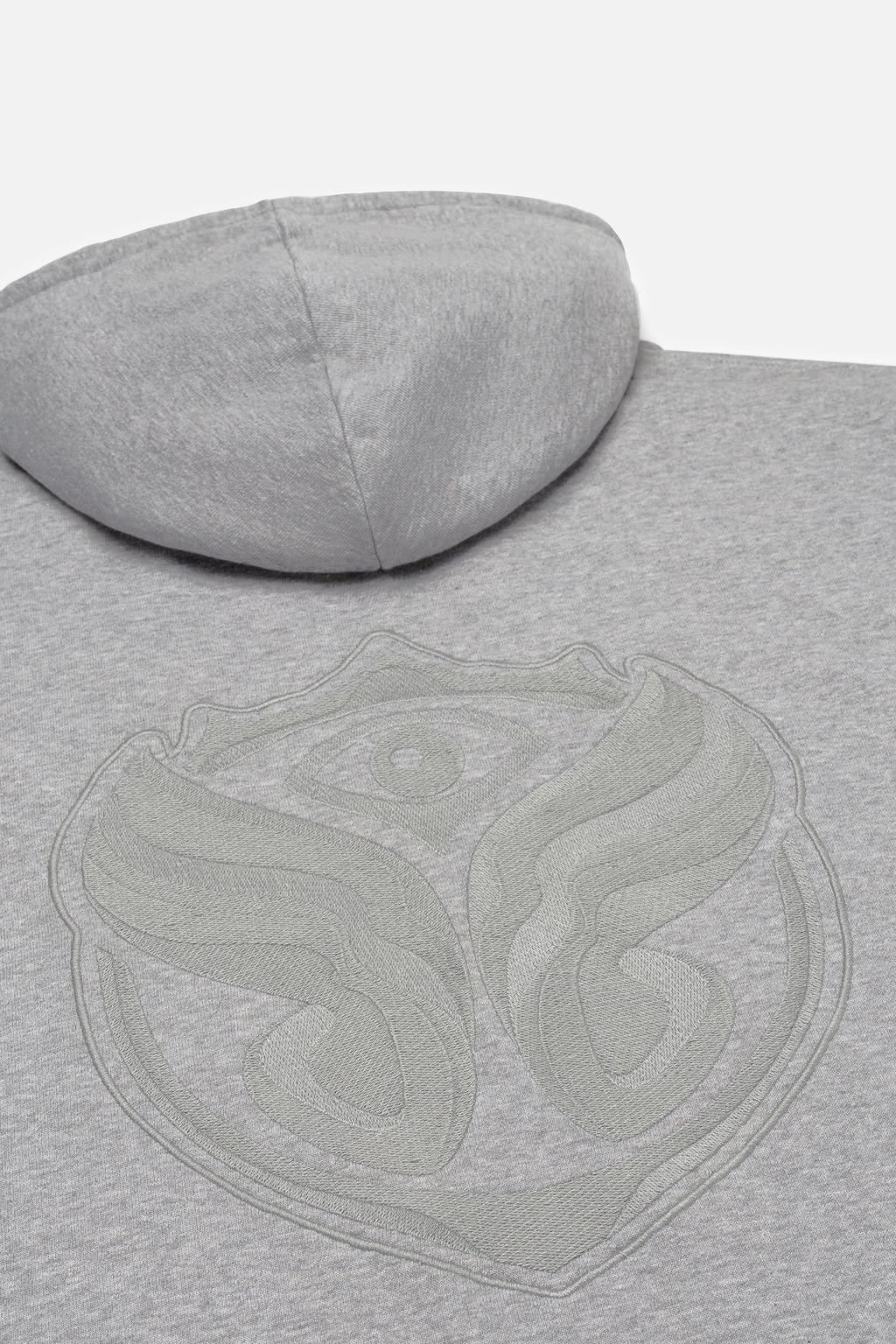 GRAPHICON BACK HOODIE MEN GREY