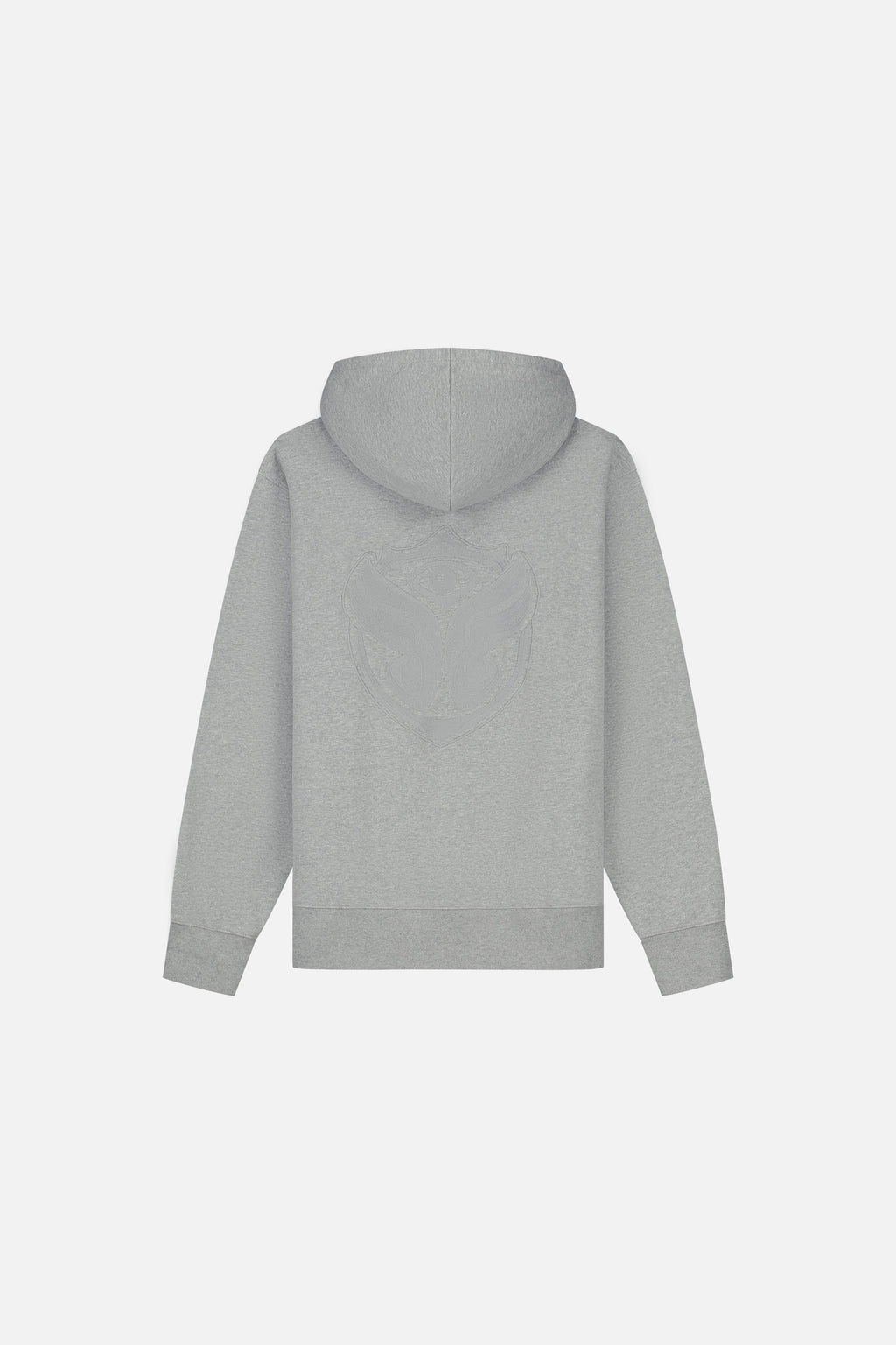 GRAPHICON BACK HOODIE MEN GREY