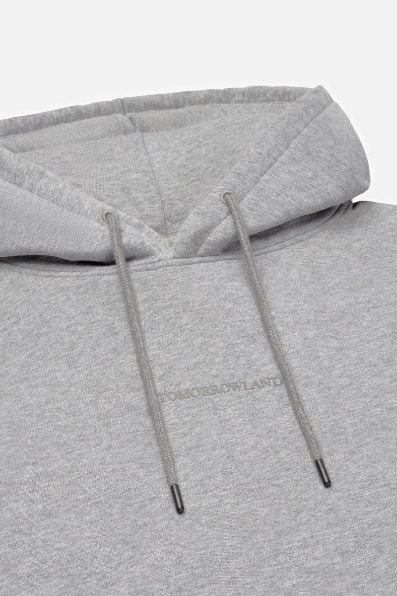 GRAPHICON BACK HOODIE MEN GREY