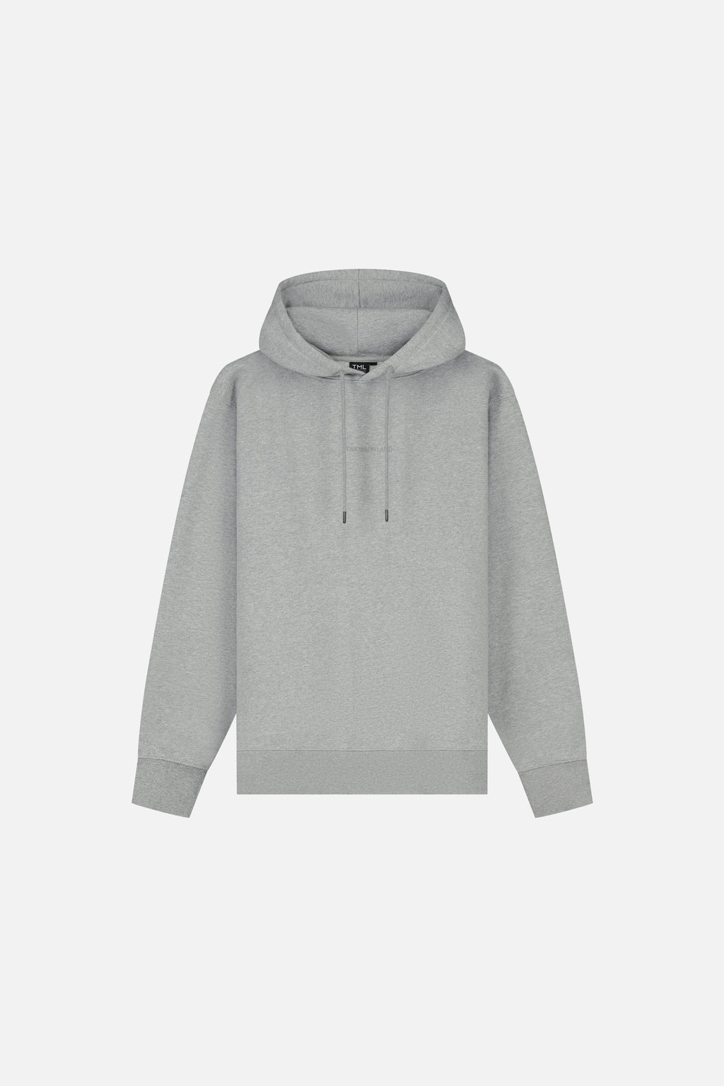 GRAPHICON BACK HOODIE MEN GREY